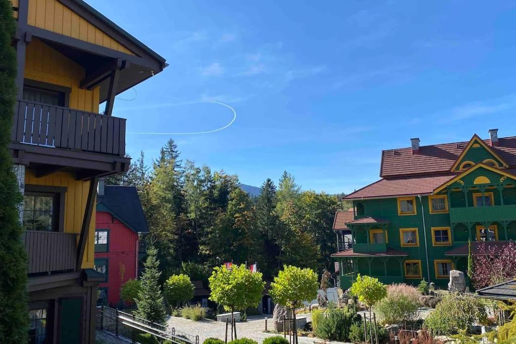 Dolina Wikingow-Apartament Suite Z Tarasem W Ogrodzie, Miejscem W Garazu I Dostepem Do Strefy Wellness Шклярска Поремба Екстериор снимка