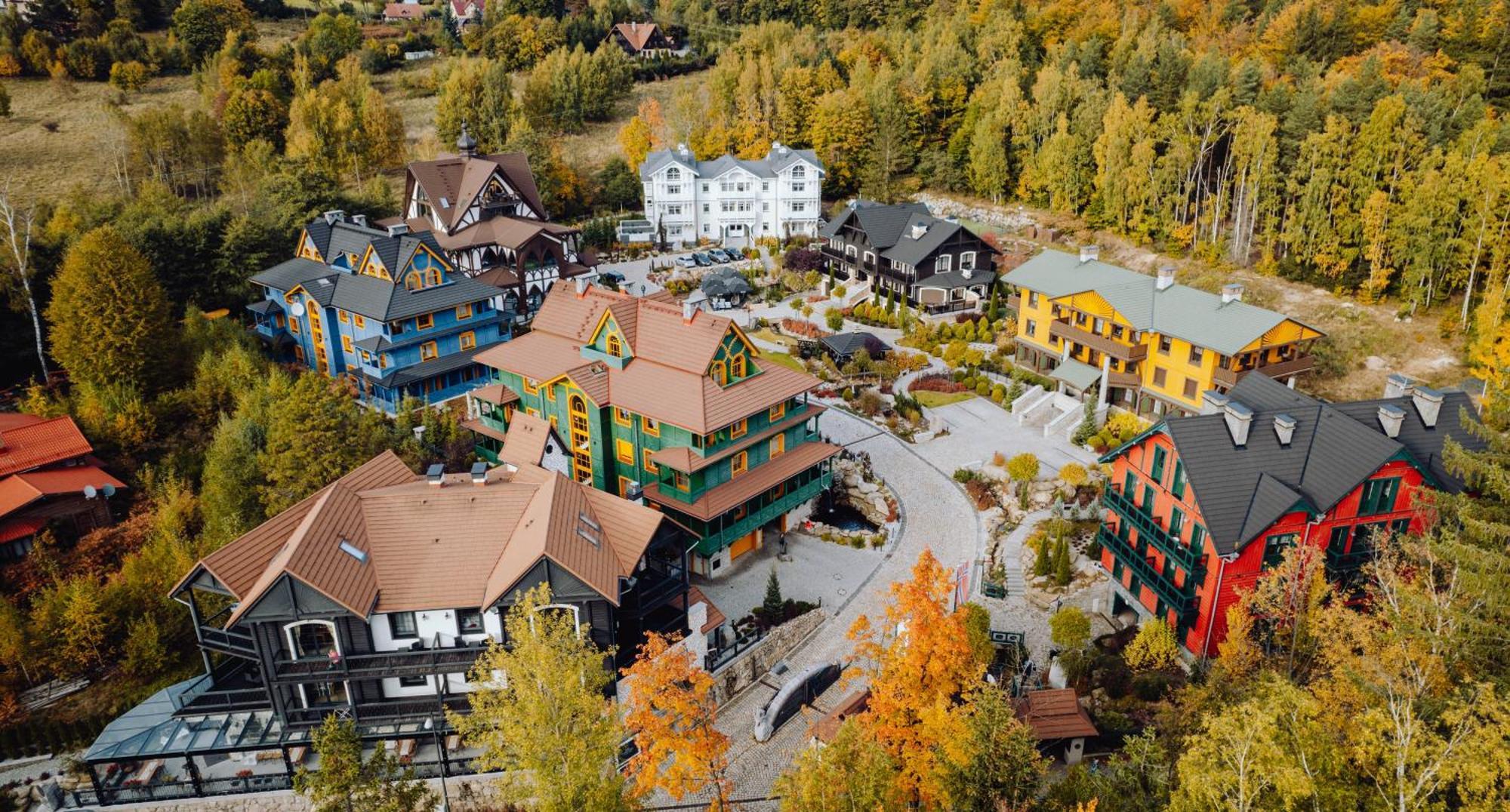 Dolina Wikingow-Apartament Suite Z Tarasem W Ogrodzie, Miejscem W Garazu I Dostepem Do Strefy Wellness Шклярска Поремба Екстериор снимка